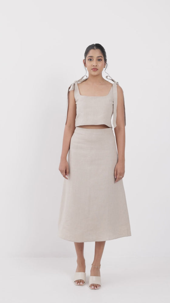 Linen Roma Skirt