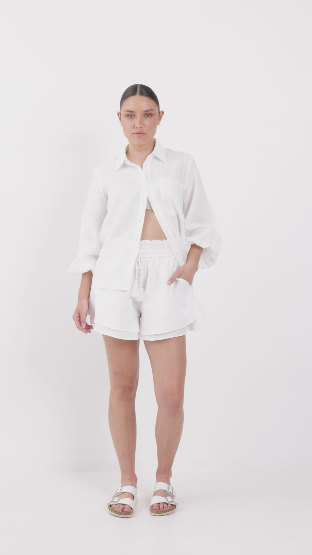 Linen Isabel Shorts